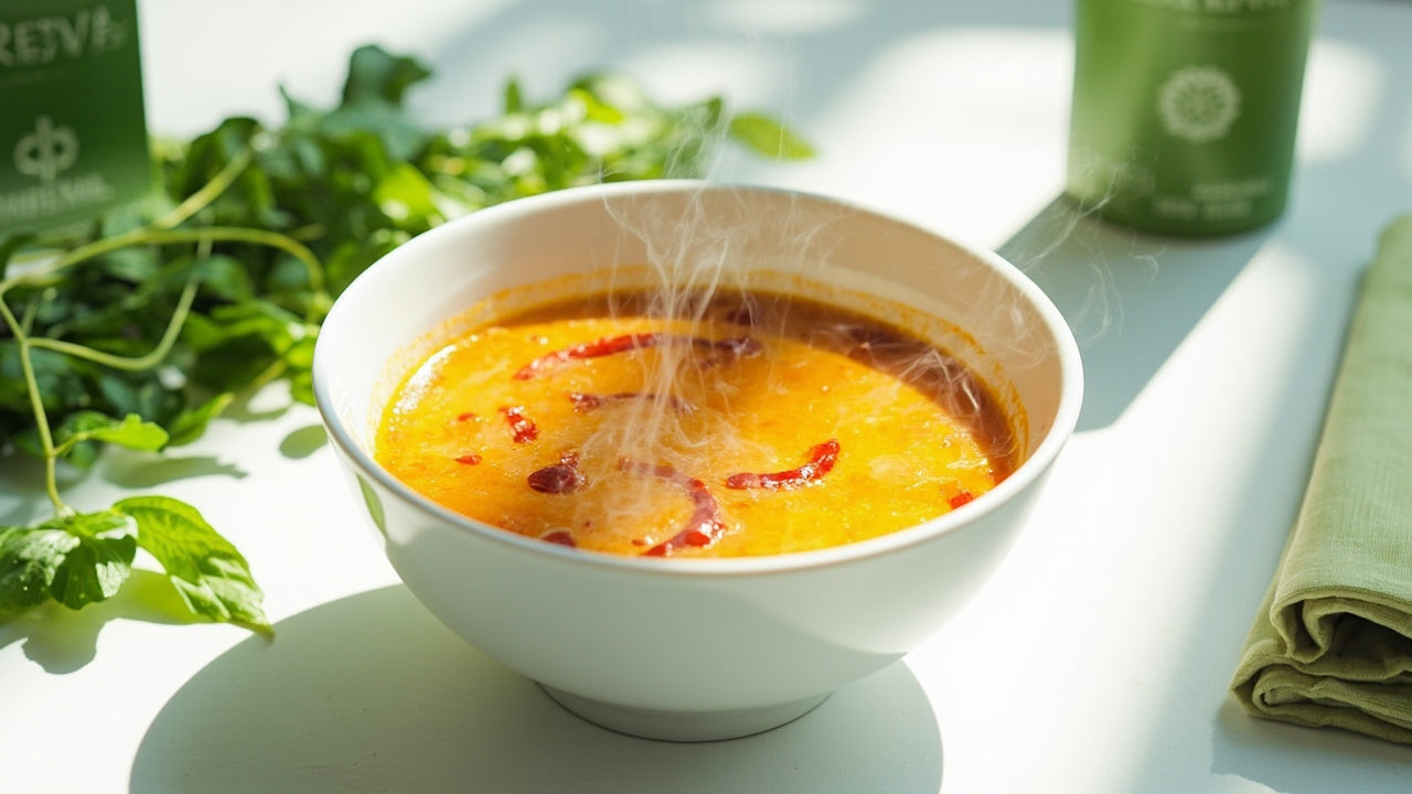 Authentic Asian freeze-dried soup packs as unique food gift ideas